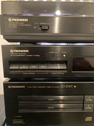 Equipo de música PIONEER modular. Años 90