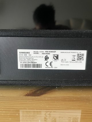 Barra de Sonido Samsung + Subwoofer