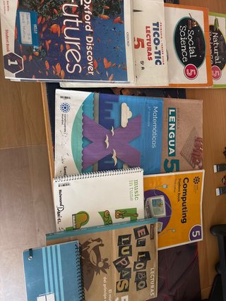 Libros texto 5 primaria Greenwich