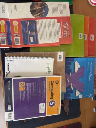 Libros texto 5 primaria Greenwich