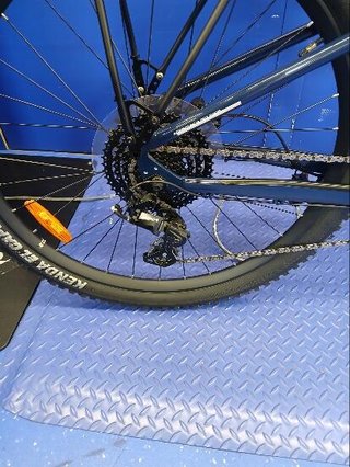 Bicicleta eléctrica montaña 29" Rockrider E-Expl 140 azul
