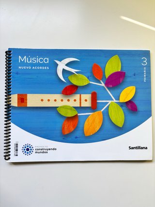 Libro Música Nuevo Acordes 3 Primaria
