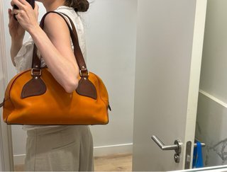 Borsa Prada Arancione e Marrone