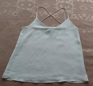 Camiseta blanca tirantes cruzados