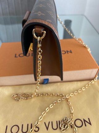 Borsa Louis Vuitton Marrone e Oro