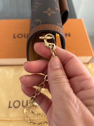 Borsa Louis Vuitton Marrone e Oro