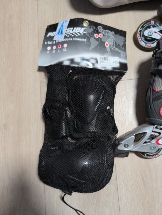Patines Fila con bolsa y protecciones