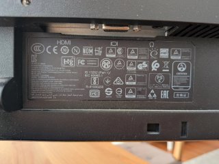 Pantalla Lenovo ThinkVision Negra