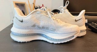Tenis Nike Pegasus Premium Originales Blanco/Plata