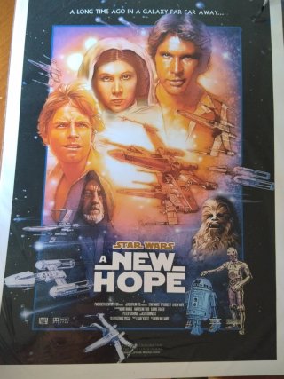 Lámina Star Wars Episodio IV: Una Nueva Esperanza