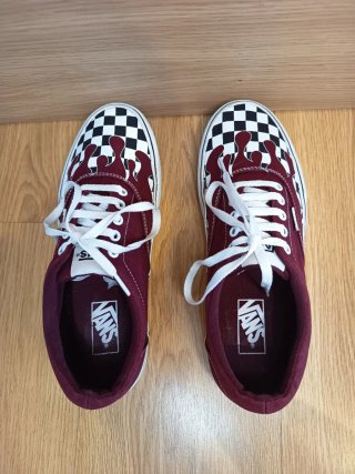 Zapatillas Vans diseño llamas