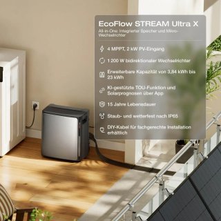 Batería EcoFlow PowerStream Ultra X 3.84kWh