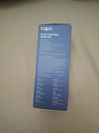 Bombilla Inteligente Tapo Multicolor Wifi