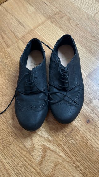 Zapatos planos negros talla 38