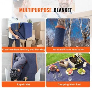Tovaglie mobili, 203,2 x 182,9 cm, peso 15,9 kg/dz, 12 confezioni, coperta da imballaggio professionale in tessuto non tessuto e cotone riciclato, robusti tamponi mobili per proteggere...