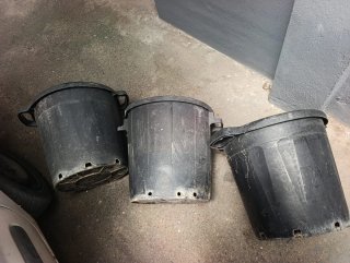 Lote 3 maceteros xxl