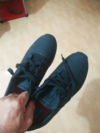 Zapatos Skechers Trabajo Negro Memory Foam