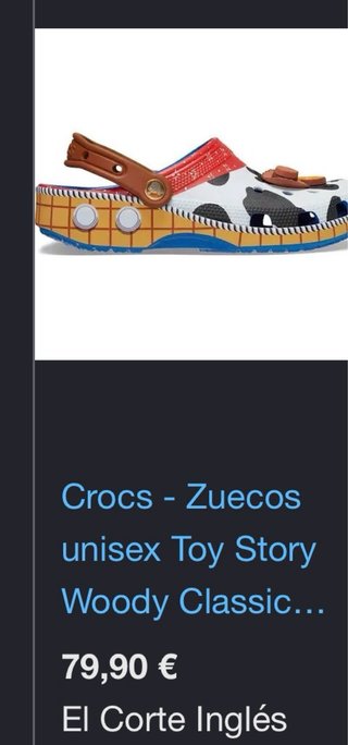 Crocs Toy Story Woody (NEGOCIABLE)