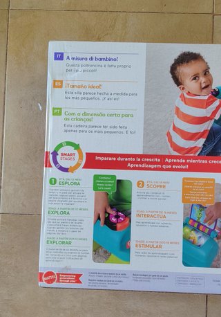 Fisher-Price Ríe y aprende Silla Smart Stages