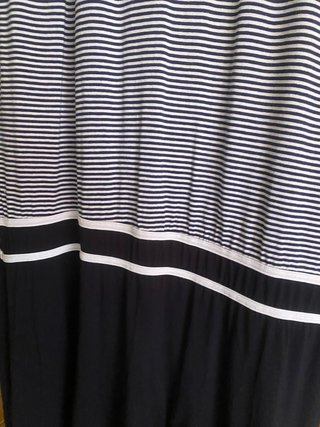 Vestido marinero con ancla y tachuelas tallaxl
