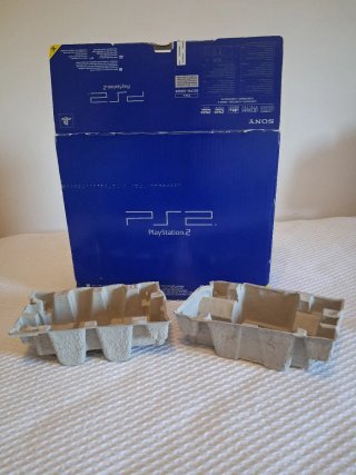 Caja PlayStation 2 y Mando DualShock 2
