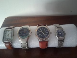 Lotto 6 orologi alcuni  vintage funzionanti