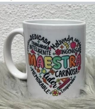 Set regalo Maestra: Bolso, Taza y Botella