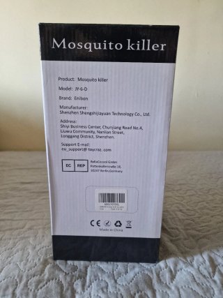 Lámpara antimosquitos eléctrica UV Enibon 11W