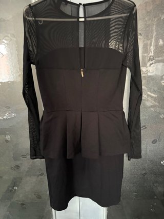 Vestido Mango Negro Fiesta