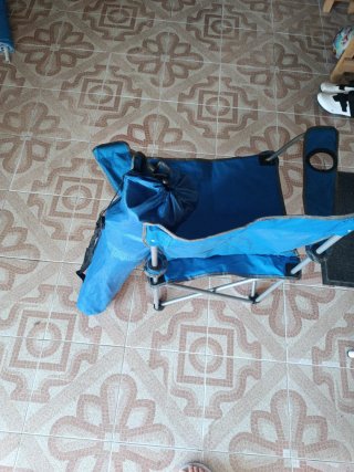 2 Sillas plegables camping/camper/playa Con fund