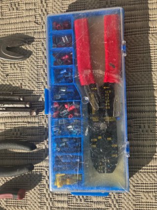 Kit de herramientas con caja