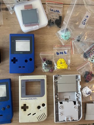 Lote Game Boy: Carcasas, Pantallas y Placas