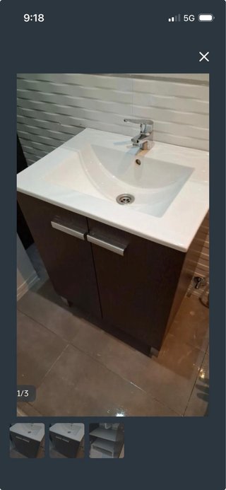Lavabo con mueble y grifo Oferta hoy! Basauri