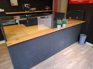 Mostrador/vitrina panadería