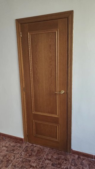 Puerta de interior de madera