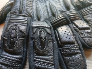 Guantes Moto Alpinestars Cuero Negro