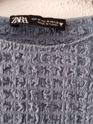 Camiseta Zara azul