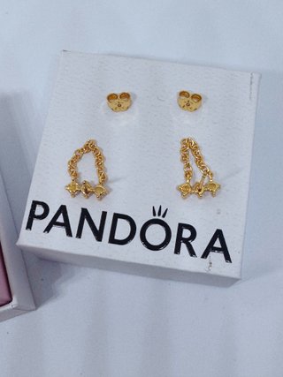 Pendientes Pandora cadena