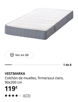 Litera Ikea Blanca
