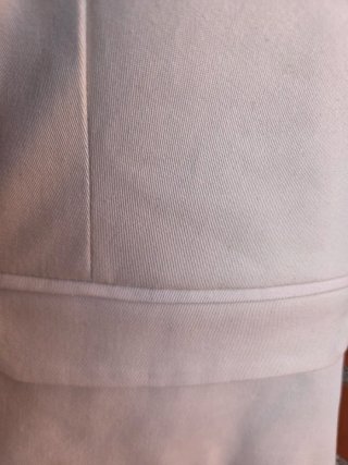 Top Zara escote cuadrado beige XL