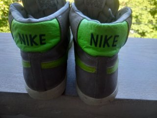 Scarpe Nike Blazer Grigie e Verdi