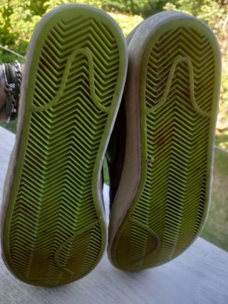 Scarpe Nike Blazer Grigie e Verdi