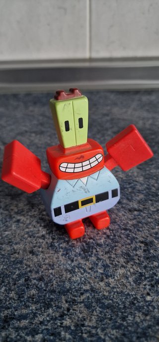 FIGURAS BOB ESPONJA BURGER VINTAGE