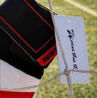 Guantes de portero ZK blancos