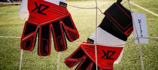 Guantes de portero ZK blancos