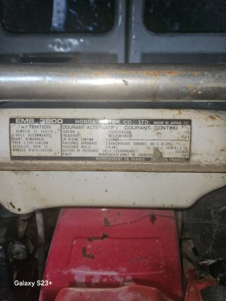 Generador Honda EMS 3800