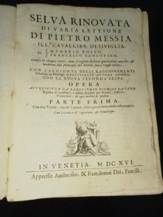 Libro Historia Pergamino 1616
