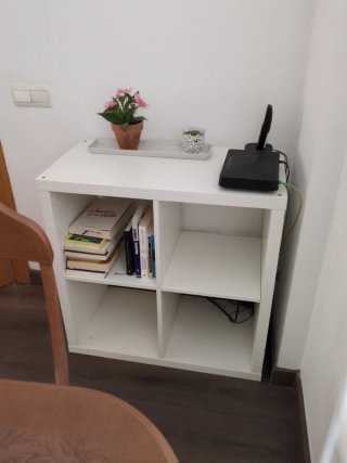 Estantería Cubos Blanca