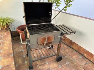 Barbacoa de metal