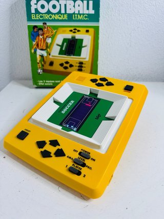 Juego de Fútbol Electrónico Epoch 1981
